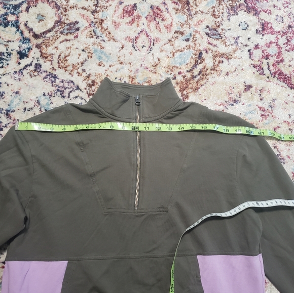 Pact Organic Cotton Quarter Zip Pullover Sweatshirt Jacket Women's Small S - Picture 9 of 11